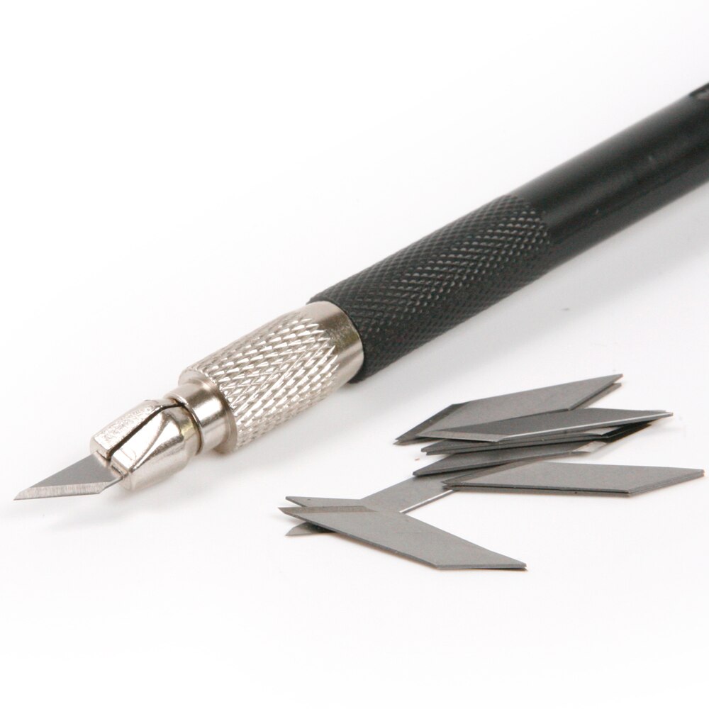?15cm  ̵ 30     12 ̵    DIY Į/ 15cm Length Blade 30 Degree Non-slip Carving Knife12 blades Engraving Pen Tool Professional